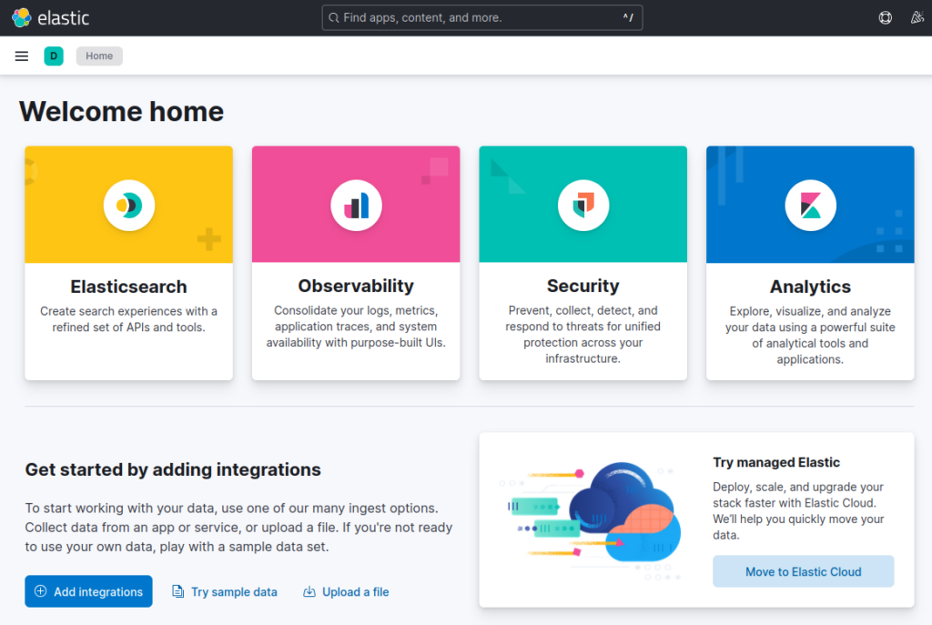 Kibana Startup