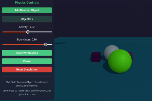 ThreeJS Physics and Collisions