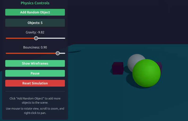 ThreeJS Physics and Collisions